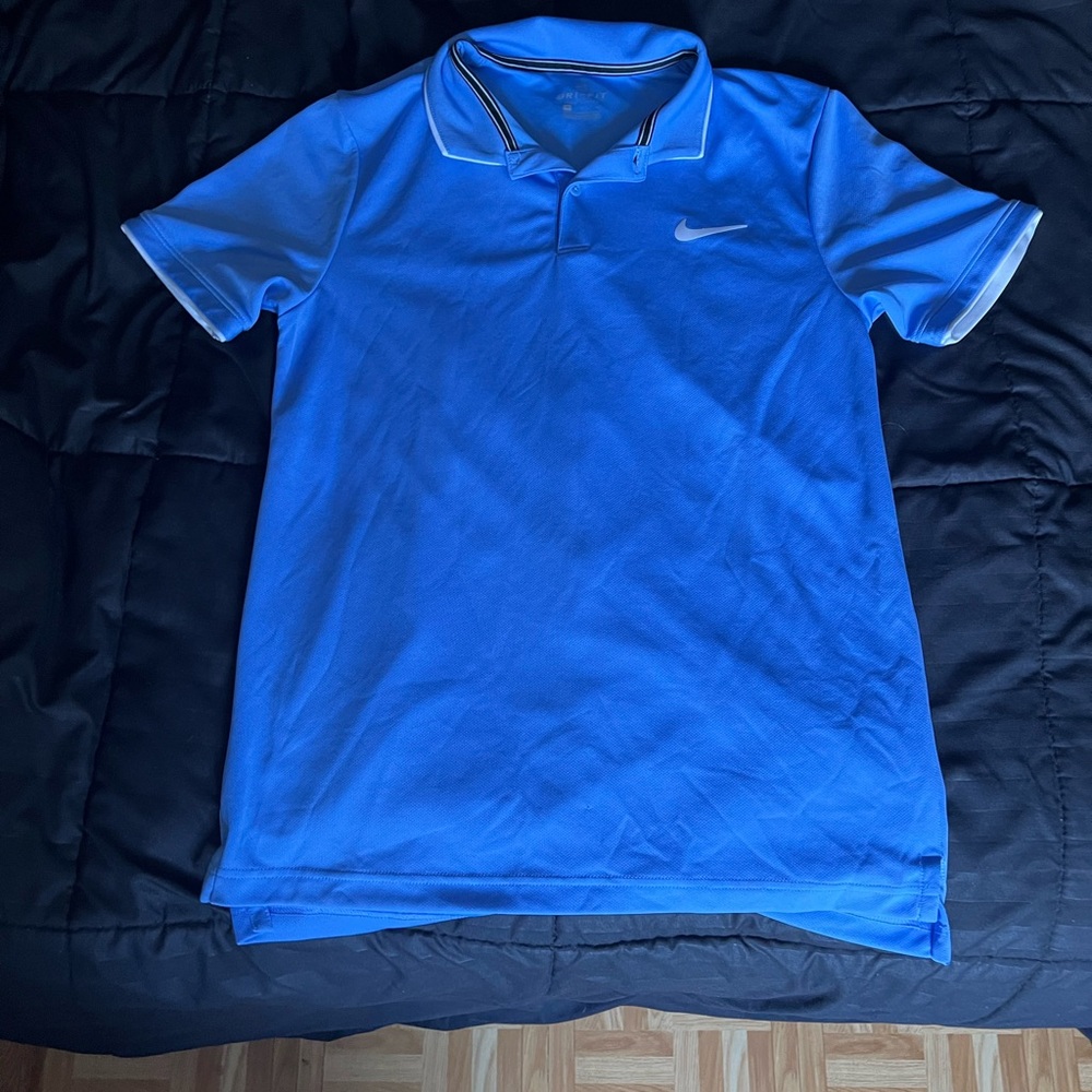 Carolina Blue Nike polo